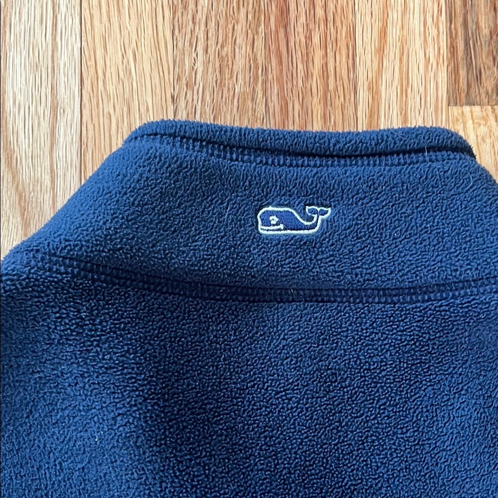 Vineyard Vines Navy Fleece Jacket - Picture 5 of 8